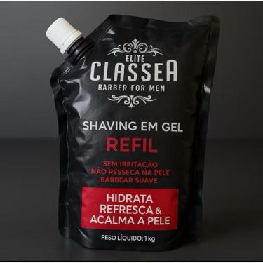 Imagem de Shaving Em Creme Classe A Refil 1kg Hidratante & Refrescante Pra Fazer