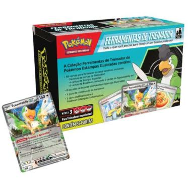 Imagem de Box Pokémon Ferramentas De Treinador Squawkabilly ex Copag Cards Carta