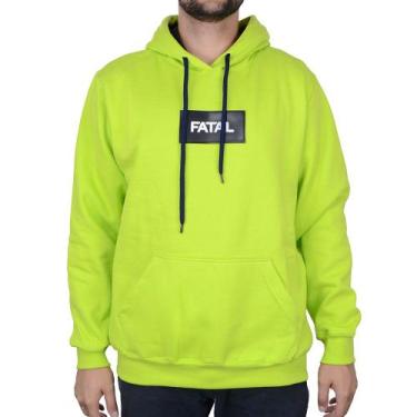 Imagem de Blusa Masculina Fatal Moletom Amarelo Fuor - 28265, G