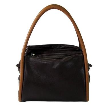 Imagem de Bolsa Tiracolo/Mão em Couro Maria Adna