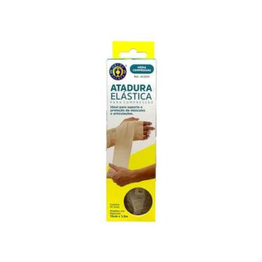 Imagem de Atadura Elástica Média Compressão 15cm x 1,3m - 01 Und - ORTHO PAUHER