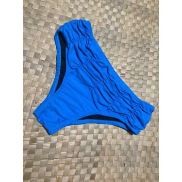 Imagem de Biquíni drapeado avulso - Rafavi, Azul clara, m