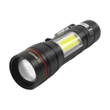 Imagem de Lanterna Tática Recarregável USB Com Refletor - Alfamac