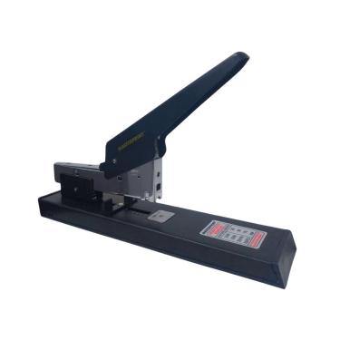 Imagem de Grampeador Masterprint MP390 para Até 100 Folhas com 13 Níveis de Posicionamento e Uso Escolar e Escritório Preto