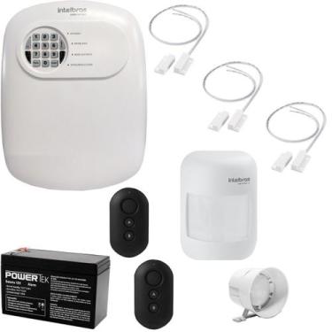 Imagem de Kit Alarme Intelbras Anm 24 Celular Mon App 5 Sensor Com Fio