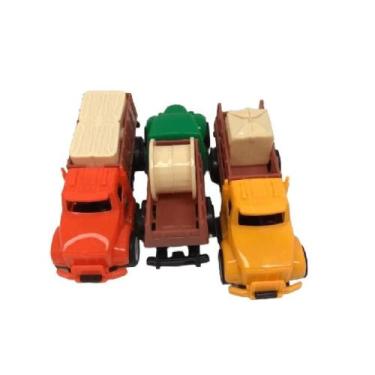 Imagem de Kit Caminhão da Fazenda 3Peças - Modelos Sortidos - Dony Toys