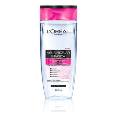 Imagem de Água Micelar L oréal Paris Bifásica Limpeza Facial 200ml - L Oral Pari