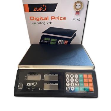 Imagem de Balança Eletrônica Digital Nova-1:zwp 40kg com Painel Duplo Frontal e Traseiro Preto OEM