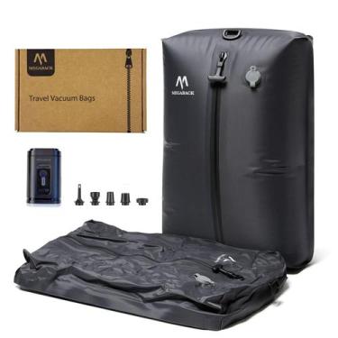 Imagem de Bolsa de Armazenamento MEGABACK para Viagem com Saco a Vácuo e Bomba E