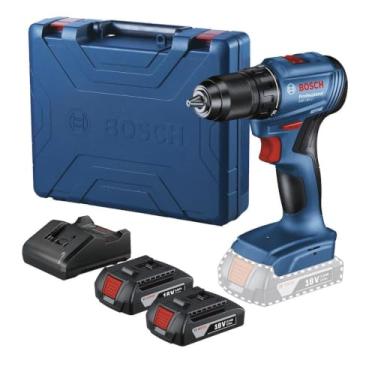 Imagem de Kit Bosch GSB185LI-1B 18V + Kit X-Line 33pç