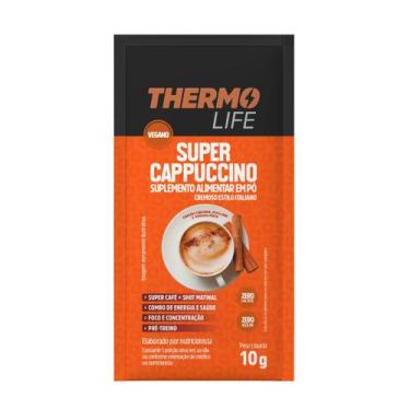 Imagem de Super Cappuccino Thermo Life Sachê 10g Super Café Termogênico