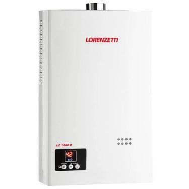Imagem de Aquecedor De Água A Gás Lz1600dglp Glp 348kcal 80mca Lorenzetti - Lore