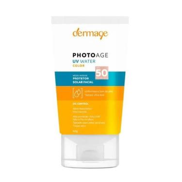 Imagem de Protetor Solar Facial Dermage Photoage UV Water Color FPS 50 Médio Int
