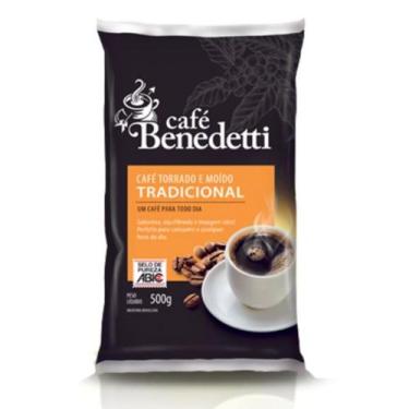 Imagem de Café Benedetti Tradicional Premium 500g Torrado e Moido