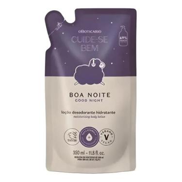 Imagem de Refil Loção Corporal Cuide-se Bem Boa Noite 350ml Boticário - OBoticar