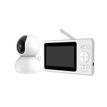 Imagem de Babá Eletrônica com Monitor 4.3 Pol KaBaby, Kababy, Branco