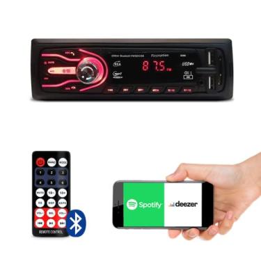 Imagem de Rádio Automotivo MP3 Player First Option 5566 Bluetooth USB Som Carro