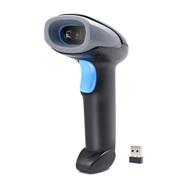 Imagem de Leitor De Códigos De Barra,Handheld Barcode Scanner 1D / 2D / QR Code Scanner 2.4G Wireless & USB Wired Bar Code Reader