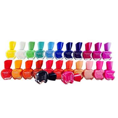Imagem de Esmalte Miss Rose Coleção com 24 Cores Variadas.