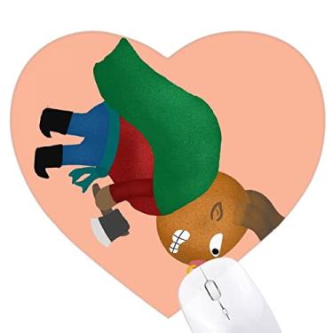 Imagem de Mousepad Bull Demon Westing Heart Tapete de borracha para escritório