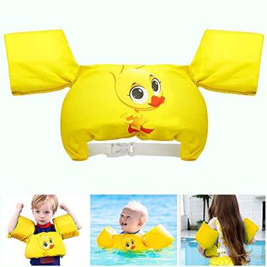 Imagem de MAOGEAR Colete de natação infantil flutuante, roupa de banho infantil flutuante, jaqueta de natação para meninos e meninas de 2 a 6 anos (01)