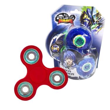 Imagem de Kit Infinity Nado - Plastic Azul + Fidget Spinner Zuru