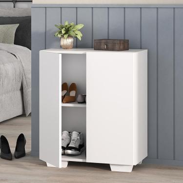 Imagem de Sapateira 2 Portas Nina Multimóveis Branca