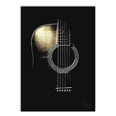 Imagem de Placa Decorativa Violao Instrumento Musical Poster Musica