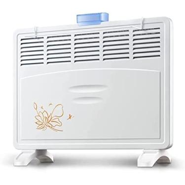 Imagem de KRASS Aquecedor de espaço de painel de convecção, aquecedor de espaço, aquecedor elétrico de convector 800-1000W, independente/montado na parede, silencioso, proteção contra superaquecimento, para garagem de escritório em casa, 600 mm, colecionador 88