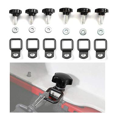 Imagem de O kit de troca rápida e de remoção rígida serve para Jeep Wrangler YJ JK Sports/Sahara/Freedom/Rubicon X Unlimited 2/4DR 1995-2018JeCar preto JC5505