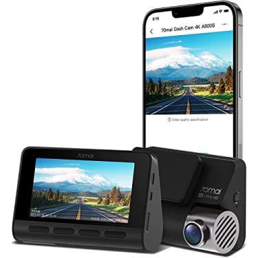 70mai-Dash Cam Omni X200, Gravação 360 °, Detecção de movimento AI