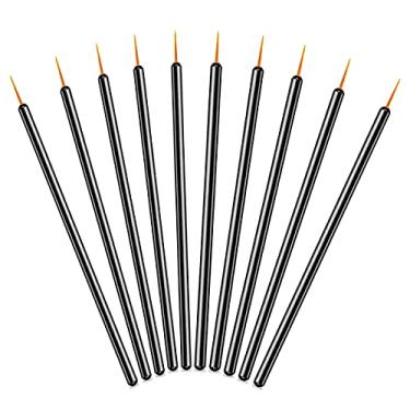Imagem de Conjunto de pincéis descartáveis para delineador, pacote com 100 pincéis descartáveis para delineador aplicador de maquiagem para os olhos