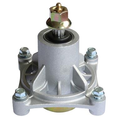 Imagem de KOOTANS Mower Spindle Montagem para AYP 174356 174358 Husqvarna 532174356 587125201 532174358 GTH2548 GT2248 GTH2248 YTH1848XP YTH2448 YTH2748, Serve em baralhos AYP 48" 2002 e mais novos (com parafusos, Zerk)