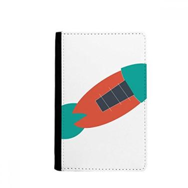 Imagem de Porta-passaporte Universo Alienígena Monster Rocket Notecase Burse carteira capa porta-cartão, Multicolor