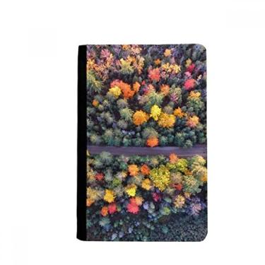 Imagem de Porta-passaporte colorido Ciência Florestal Natureza Cenário Titular de passaporte Notecase Burse Capa Carteira Cartão Bolsa, Multicolor