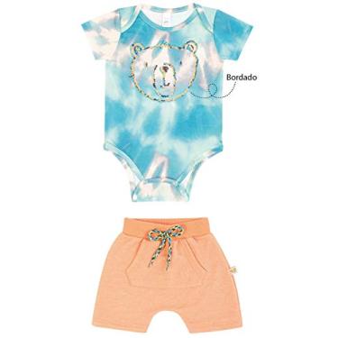 Imagem de Conjunto Boby e Bermuda Urso Tie Dye