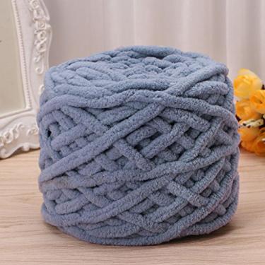 Imagem de UNTERING 100 g/1 bola de algodão macio tricotado à mão fio grosso de crochê volumoso