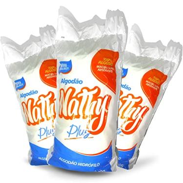 Imagem de Nathy Algodão Hidrófilo Em Rolo 500g C/3 Unidades