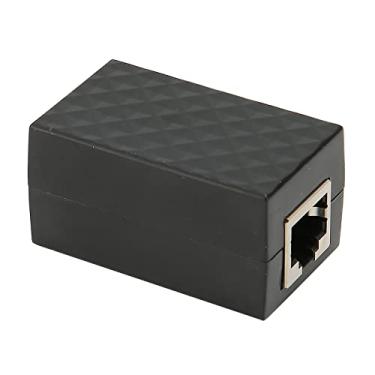 Imagem de Protetor contra Sobretensão Ethernet, Plug and Play Thunder Pára-raios para Rede RJ45 Fêmea POE Gigabit LAN, Proteção Total, Aplicações Amplas