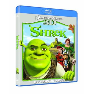 Imagem de Shrek 3D (Blu-ray 3D + Blu ray + DVD) [2001]