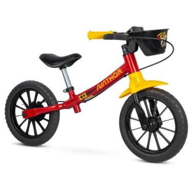 Imagem de Bicicleta Balance Bike Fast Sem Pedal Equilíbrio Infantil Aro 12 - Nat