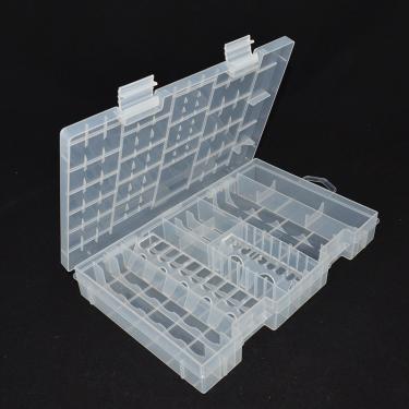 Imagem de Plástico impermeável Baterias Container Bag  AA & AAA Battery Storage Box  Organizer Case  Storage