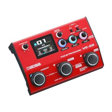 Imagem de BOSS VE-22 Vocal Performer | Processador Multiefeitos para Voz e Preamp de Microfone Profissional