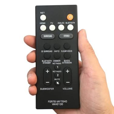 Imagem de Controle remoto de substituição FSR78 VAF7640 VAH0130 para Yamaha ATS-1060, ATS1060, YAS106, YAS-106 Soundbar