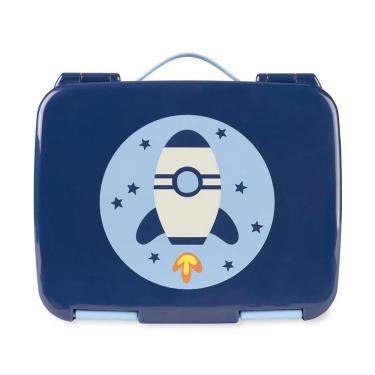 Imagem de Bento Box Skip Hop Lancheira Infantil Escolar Kit Lanche Astronauta