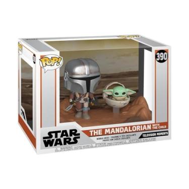 Imagem de Pop! Star Wars - The Mandalorian With The Child (BABY Yoda) #390 – Funko, Multicolor