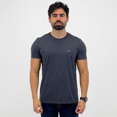 Imagem de Camiseta Beagle Mescla Manga Curta Masculina-Masculino