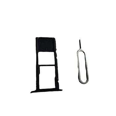 Imagem de ruichuang Substituição do compartimento da bandeja do cartão SD SIM para LG Reflect L555DL