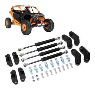 Imagem de Abridor de Porta Traseira Dianteira para 4 Portas Compatível Com 2017-2024 Can Am Maverick X3 e Maverick X3 2017-UP, Kit de Abridor de Amortecedores de Porta de Alto Desempenho