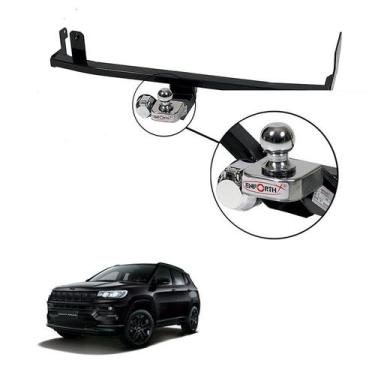Imagem de Engate Reboque Jeep Compass Flex Ate 2022 Transbike Fixo - Enforth